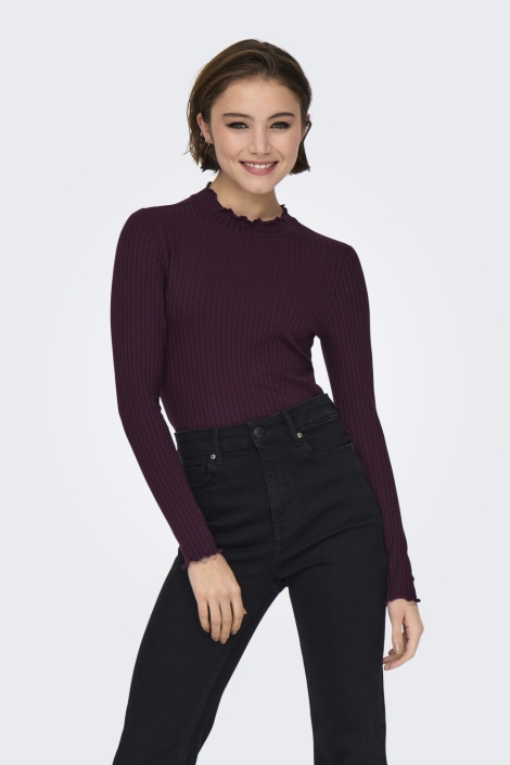 Jacqueline de Yong jdyfransiska life l/s hi-nck top jr